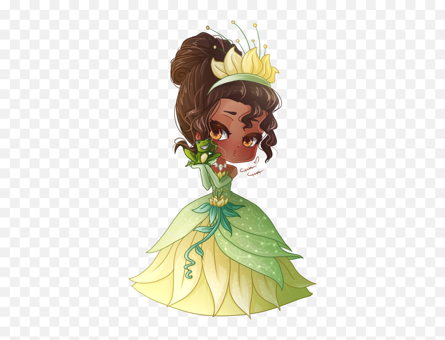 Tiana - Tiana Chibi Disney Princess Png,Tiana Png