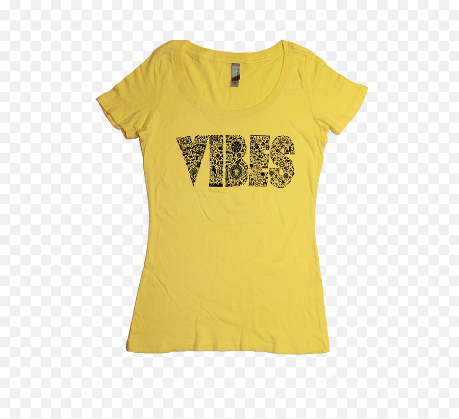 Womenu0027s Vibes Icon Yellow T - Shirt Gathering Of The Vibes Short Sleeve Png,Vibe Icon