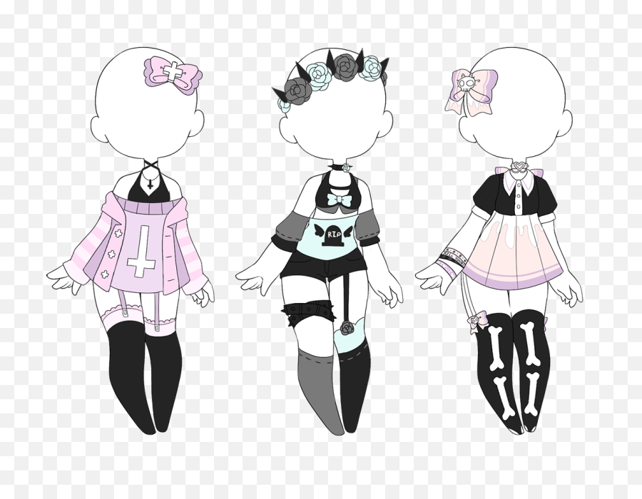 Download Hd Pastel Goth Outfits Pastel Goth Outfit Ideas Png Pastel Goth Png Free Transparent Png Images Pngaaa Com - goth roblox outfits for girls