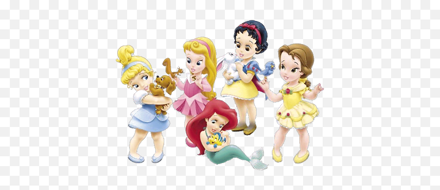 Baby Disney Princess Png 5 Image - Princesas De Disney Bebes,Disney Princess Png