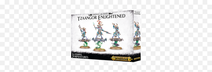 Start Collecting Daemons Of Khorne - Disciples Of Tzeentch Tzaangor Enlightened Png,Icon Of Khorne