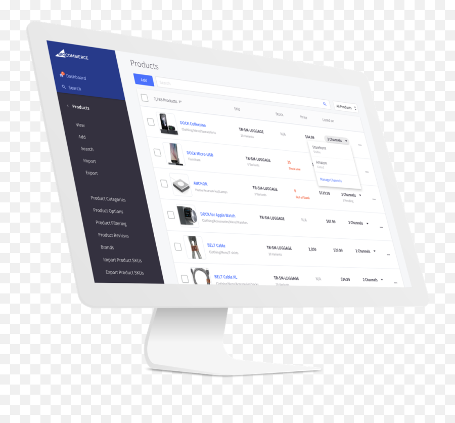 Ecommerce Cms Landing Page Bigcommerce - Technology Applications Png,Icon Shepherd