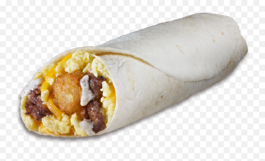 Download Breakfast Burrito Png - Hot Dog Breakfast Burrito,Burrito Png