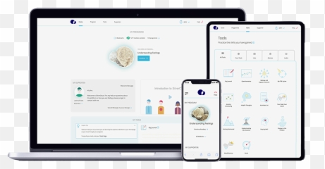 On Demand Virtual Mental Health Platform Silvercloud - Technology Applications png