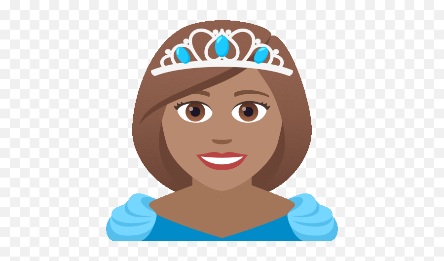 Princess Joypixels Sticker - Princess Joypixels Royalty Lady Raising One Hand Up Png,Portrait Icon Tumblr