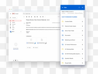 Launched Box For Gmail - Box Screenshot Png,Gmail Png
