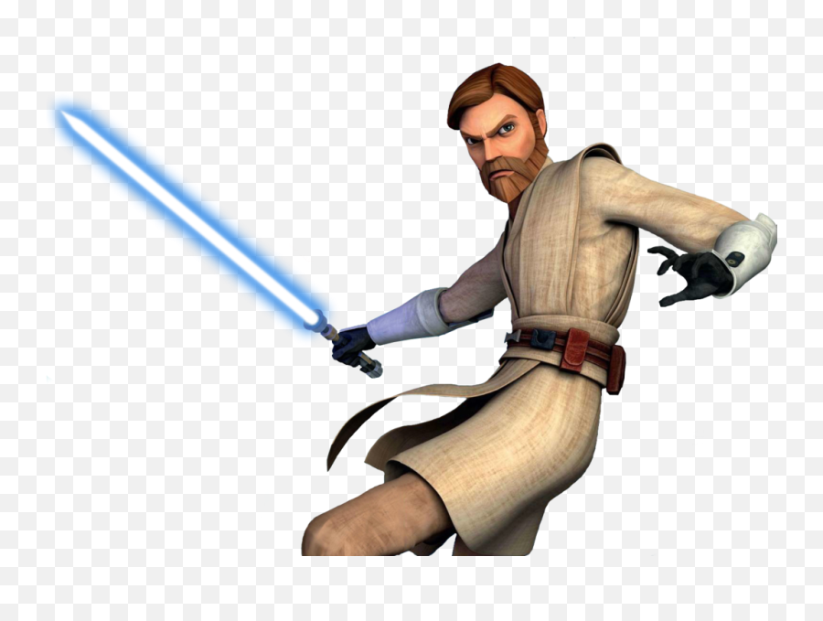 Obi Wan Cut Out By Tiffanyetch A Sketch - Star Wars The Clone Wars Obi Wan Kenobi Png,Obi Wan Kenobi Png