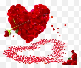 Propose Valentines Rose Day Clipart - Transparent Heart Rose Png,Rose Heart Png