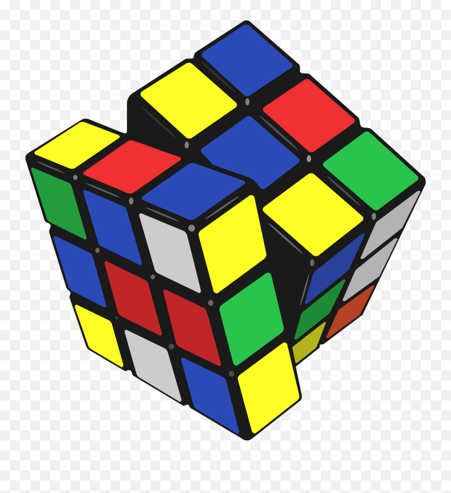 Png Transparent Toy Background Image - Clip Art Rubiks Cube,Cube Transparent Background
