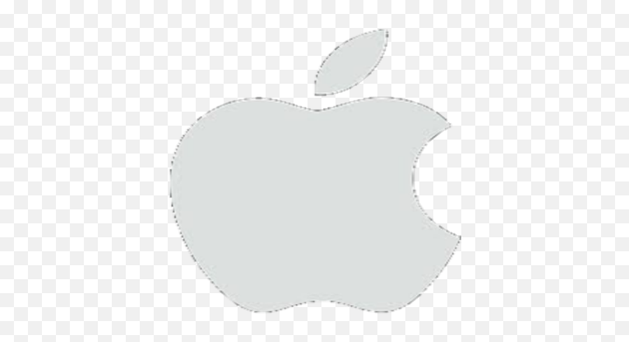 Apple Logo White Png Sticker