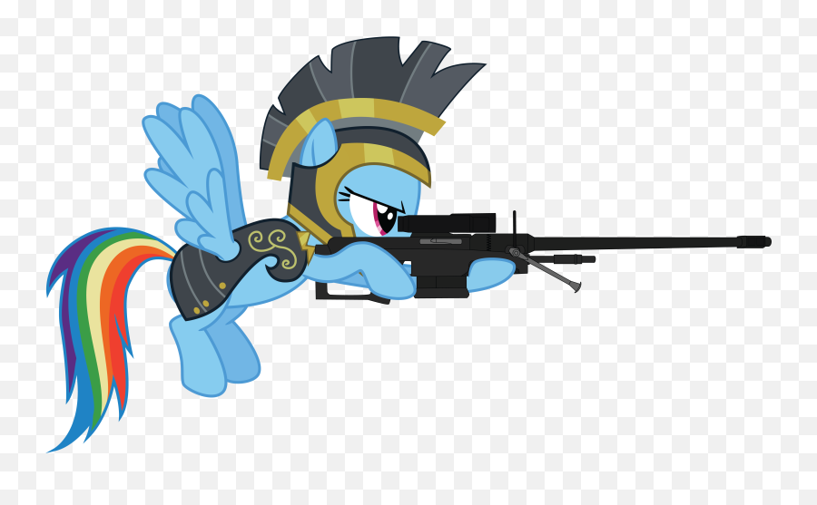Cartoon Gun Png - Clip Black And White Library Armor Artist My Little Pony With A Gun,Gun Transparent Background