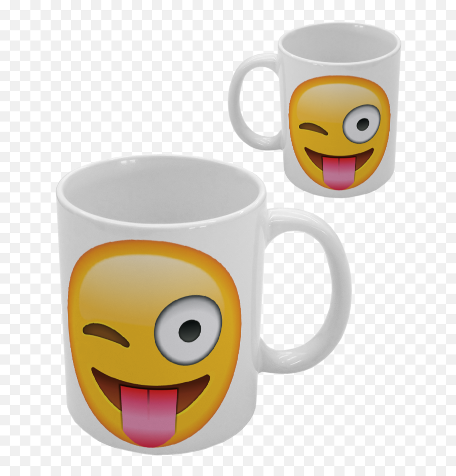 Emoji Mugs - Emoji Inspired Mugs Tshirts Bags And Jumpers Cup Png,Tongue Emoji Transparent