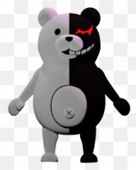 Monokuma Model Made In Blender - Darkness Png,Monokuma Png