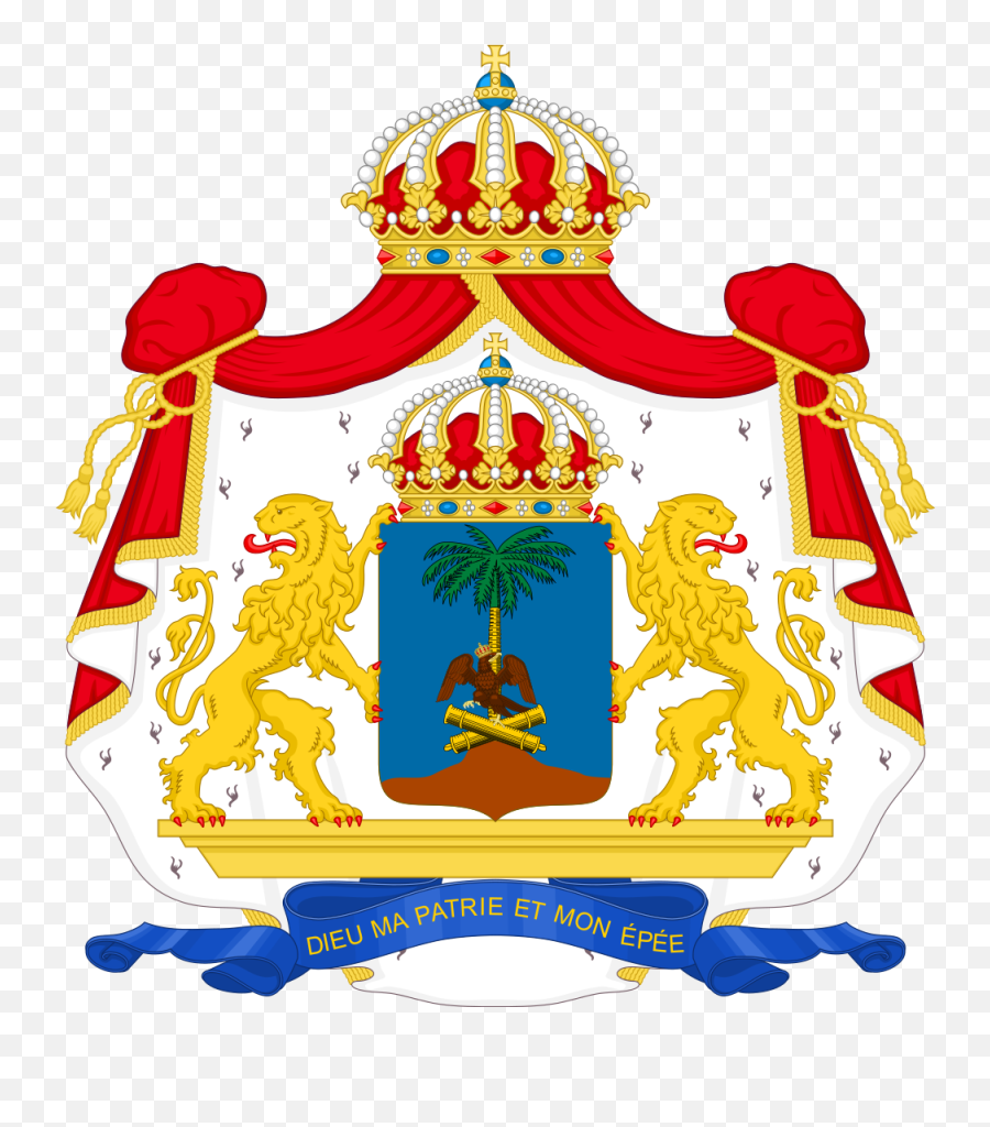 1849 - Haitian Coat Of Arms Png,Haiti Flag Png