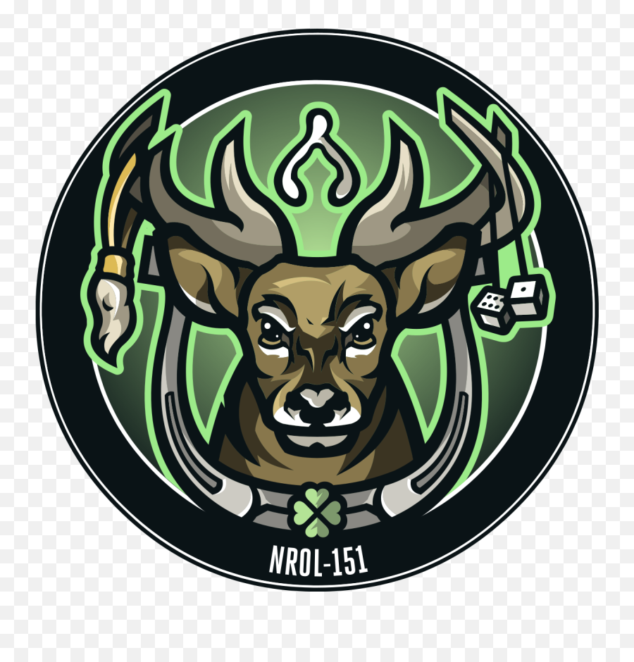 Filenrol - 151 Mission Patchsvg Wikimedia Commons Nrol 151 Png,Deer Head Logo