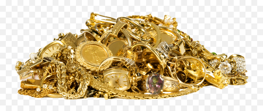Download If We Can Resell Your Old Jewellery May Be Able - Pile Of Gold Jewelry Png,Jewelry Png