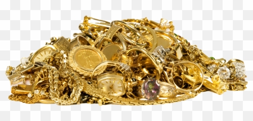 Download If We Can Resell Your Old Jewellery May Be Able - Pile Of Gold Jewelry Png,Jewelry Png