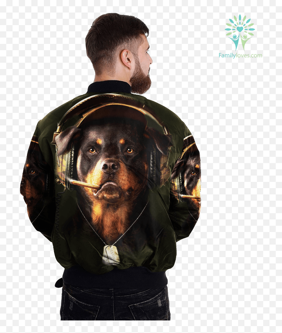 Rottweiler Over Print Jacket 2 - Familylovescom Marine Corps Military Police Security Png,Rottweiler Png