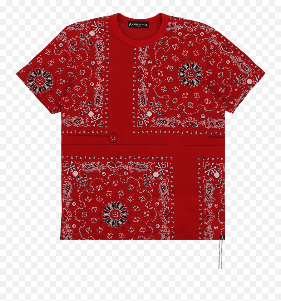 Mastermind World Bandana T - Red Bandana T Shirt Mens Png,Red Bandana Png