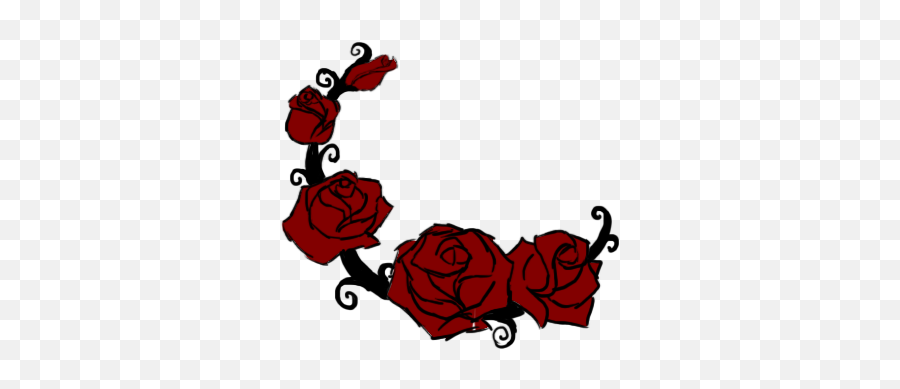 Rose Vine Png Transparent Image - Red Rose Vines Transparent Background,Rose Vine Png