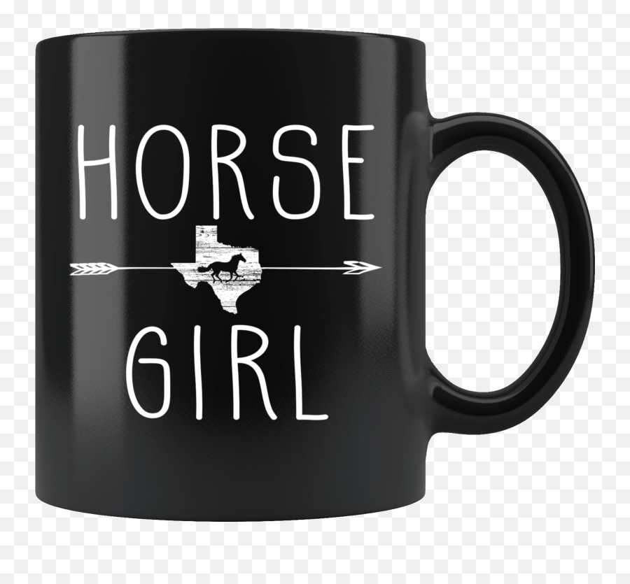 Texas Horse Girl Gifts Texan Shape Country For Women - 11oz Conquer Your Inner Bitch Mug Png,Texas Shape Png