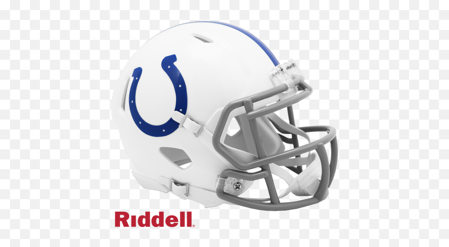 Indianapolis Colts 2020 Mini Speed Helmet - Kansas State Football Helmet Png,Indianapolis Colts Logo Png