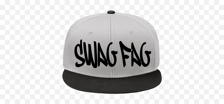 Swag Fag Wool Blend Snapback Flat Bill Hat - For Baseball Png,Swag Hat Png