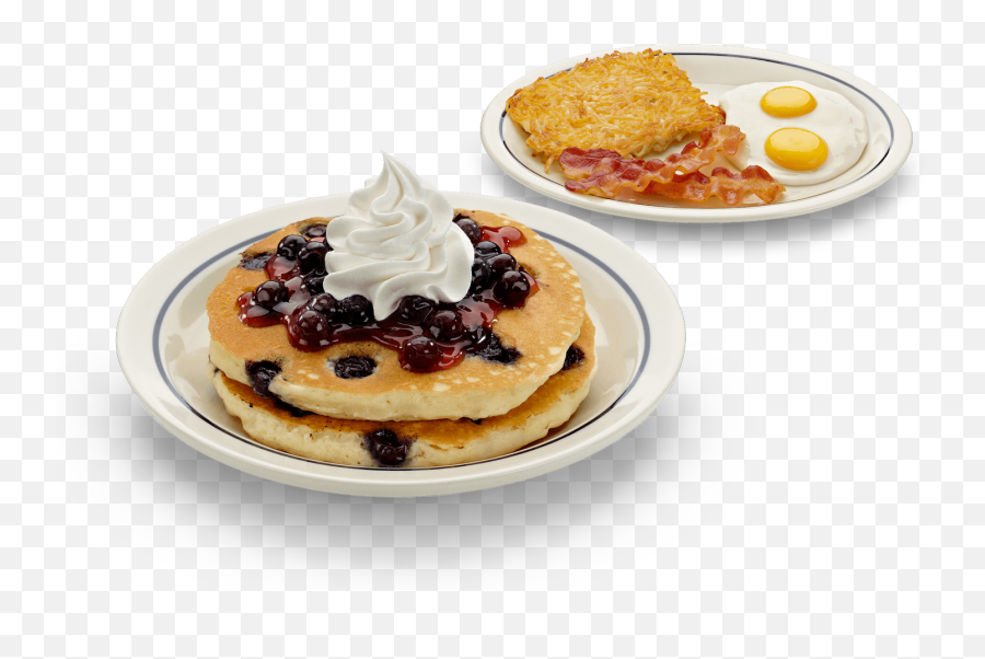Download Hd Breakfast Transparent Pancake Ihop Image Stock - Pancakes And Hash Browns Bacon Eggs Png,Ihop Logo Png