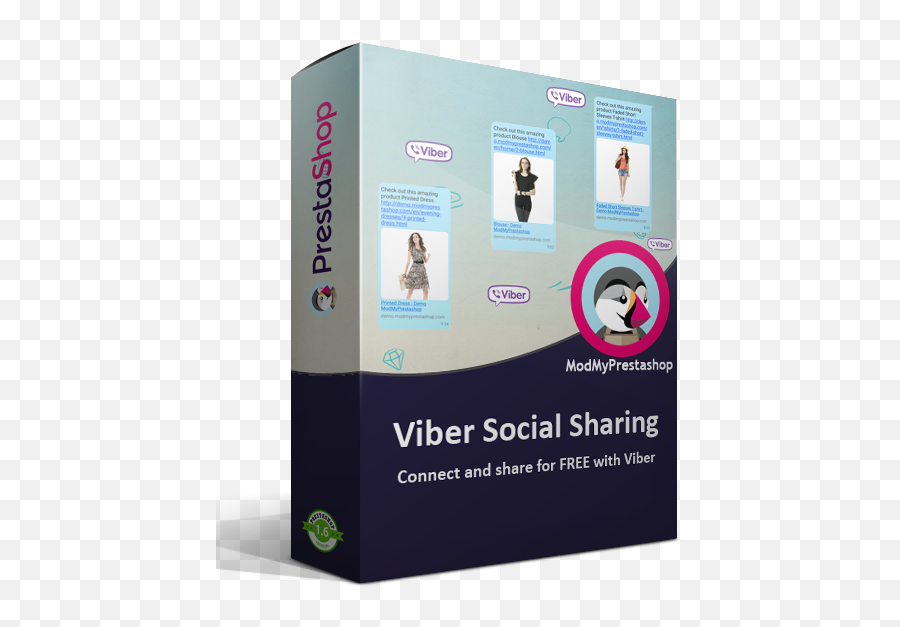Viber Social Sharing - Viber In Box Png,Viber Logo Png