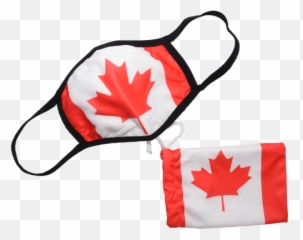 Canada Flag Face Mask - Medium png