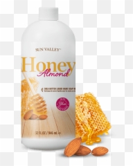 Shea Butter Liquid Hand Soap Refill Honey Almond - Household Supply Png,Almond Png