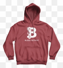 Maroon U0026 White Hoodie - Internet Sensation Skull Hoodie Png,White Hoodie Png