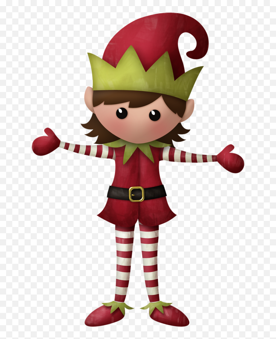 Library Of Free Clipart Christmas Elf Png Files - Girl Elf Clipart,Elf On The Shelf Png