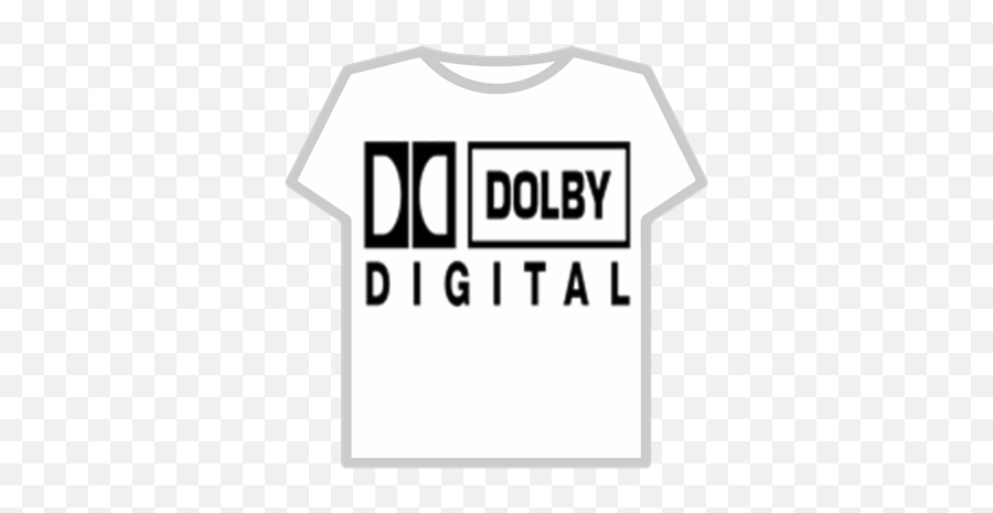 Dolby Digital - Roblox T Shirt For Roblox Nike Png,Dolby Digital Logo