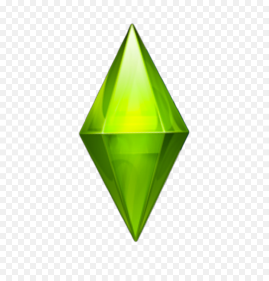 Plumbob Png - Sims Sign,Green Triangle Png