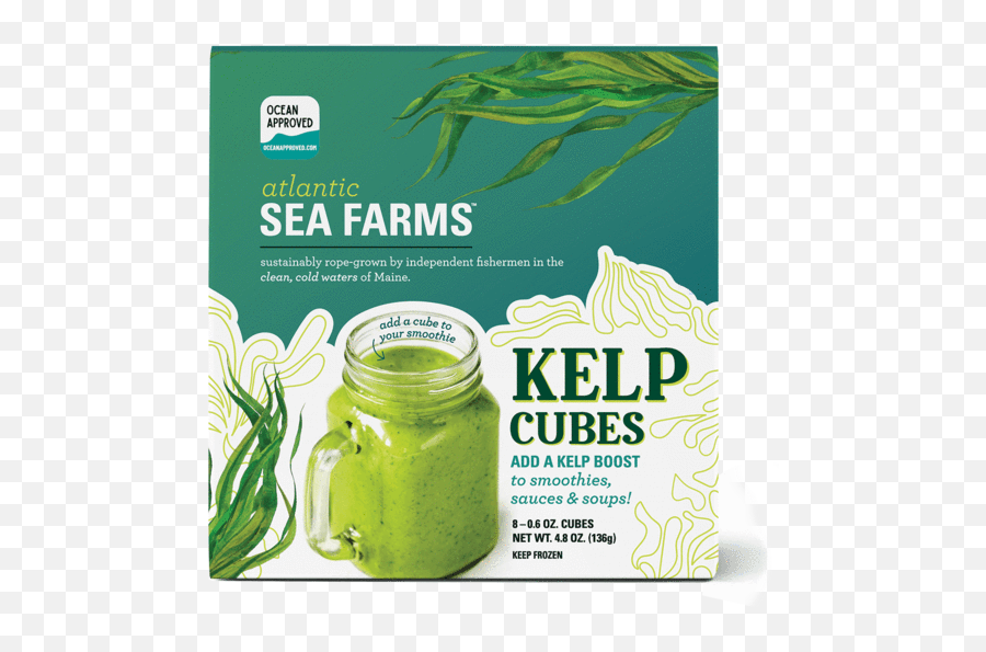 Atlantic Sea Farms Kelp Cubes - Kelp Cubes Png,Kelp Png