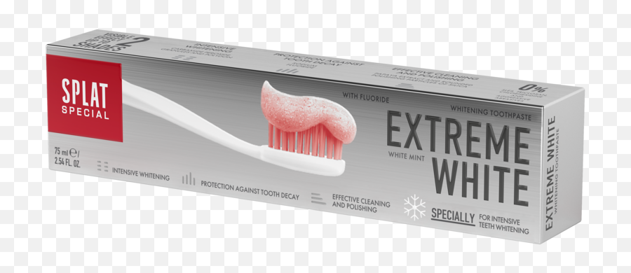 Splat Special Extreme White Toothpaste - Toothpaste Png,Splat Transparent