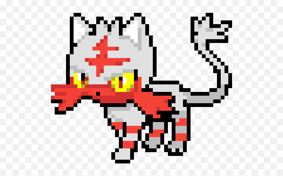 Editing Shiny Litten - Free Online Pixel Art Drawing Tool Dot Png,Litten Png