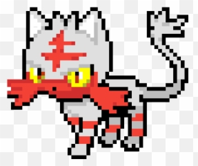 Editing Shiny Litten - Free Online Pixel Art Drawing Tool Dot Png,Litten Png