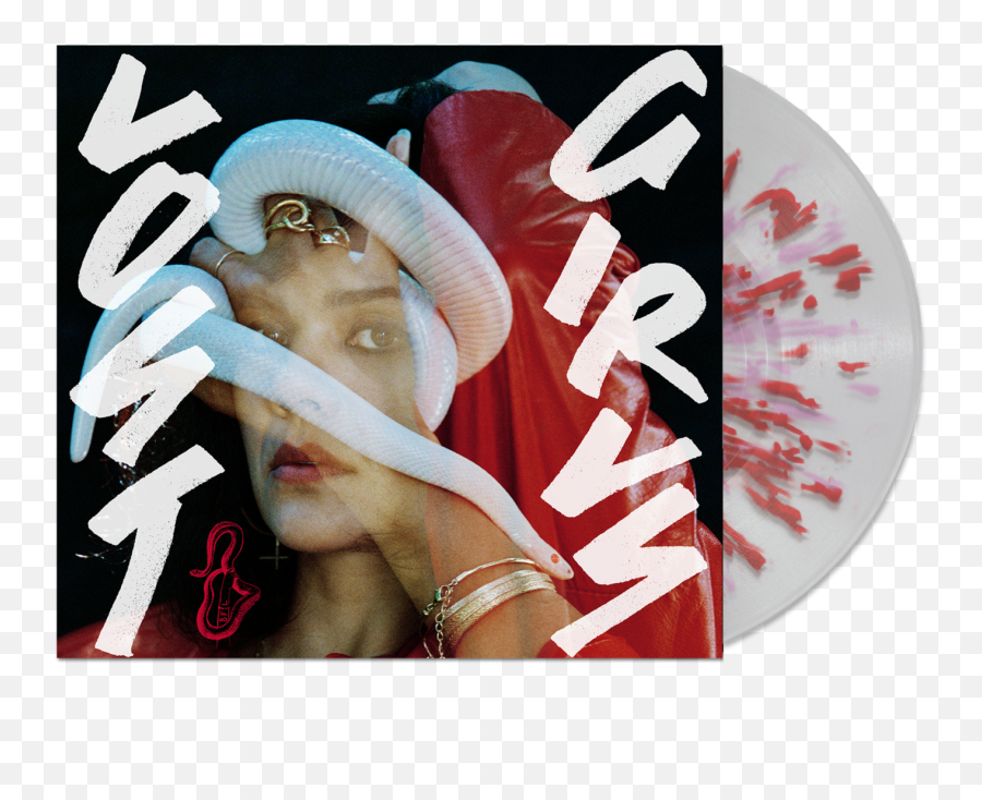 Bat For Lashes Lost Girls Clear With Splatter Indie Exc Vinyl Lp - Bat For Lashes 2019 Lost Girls Png,Bat Transparent