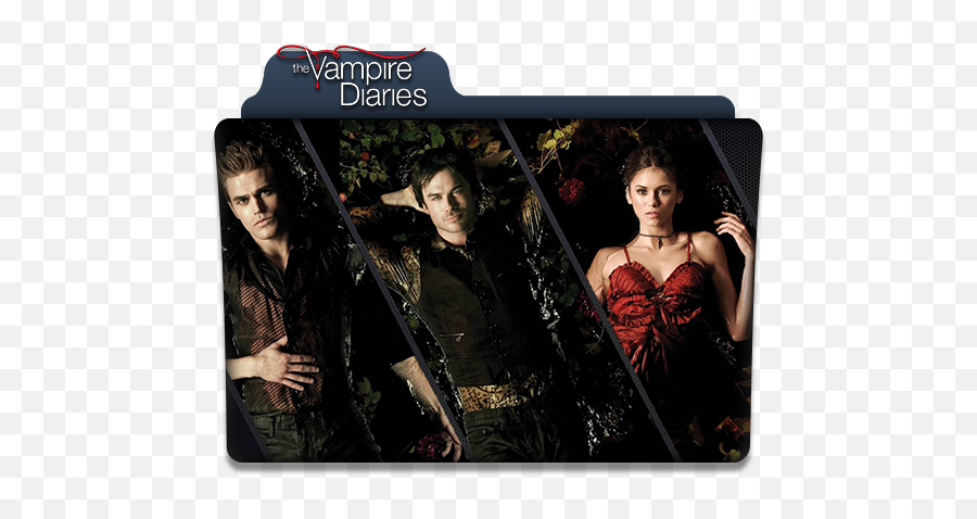 The Vampire Diaries Folder Icon By Viro9 Dai70ki - The Vampire Diaries Season 1 Folder Icon Png,Pictures Folder Icon