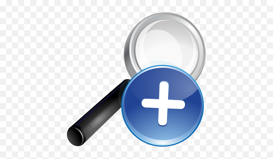 Plus Blue Search Bright 128px - Magnifier Png,Blue Search Icon