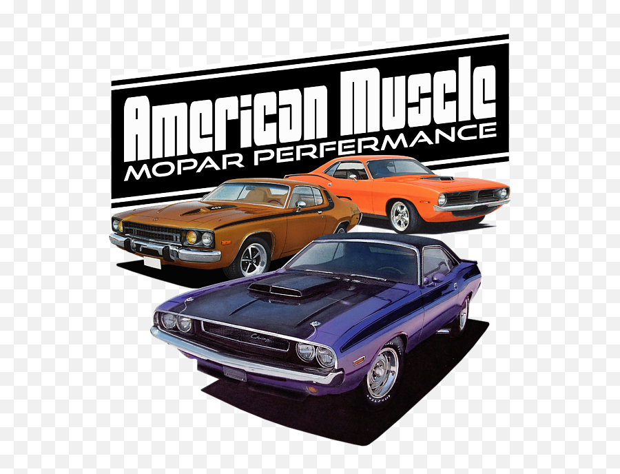 American Mopar Muscle Puzzle - Vintage Mopar Posters Png,American Icon The Muscle Car