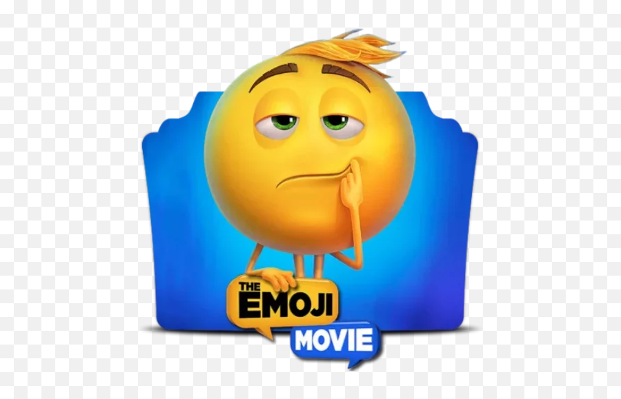The Emoji Movie Stickers - Live Wa Stickers Alpine Cinema Png,Meh Icon