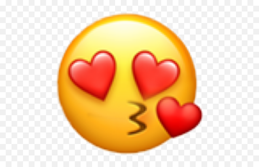 Emoji Iphone Cmok Heart 317161023055211 By Foolinotfound - Angry Kiss Emoji Png,Heart Icon Iphone