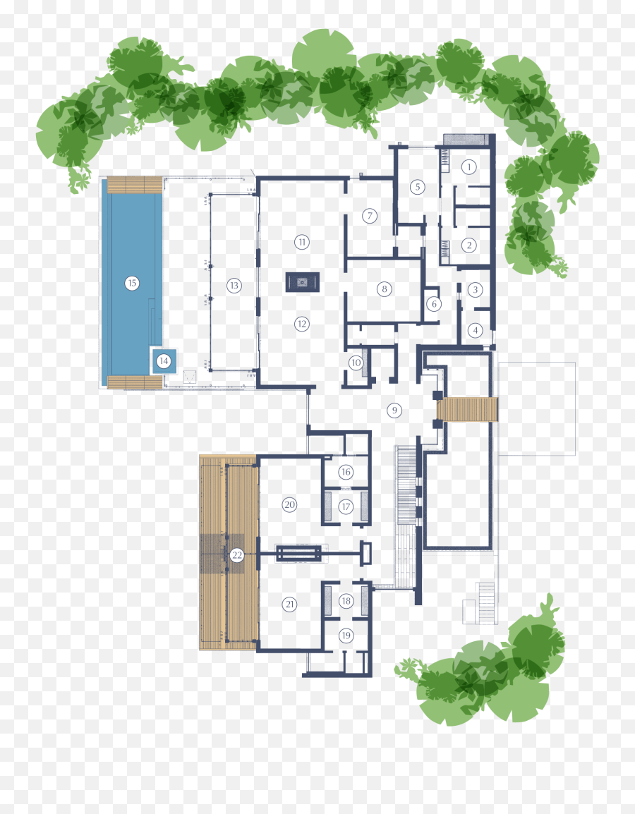 Owneru0027s Villa Stellenbosch Accommodation Delaire Graff - Architects Co Za Floor Plan Png,Graff Icon