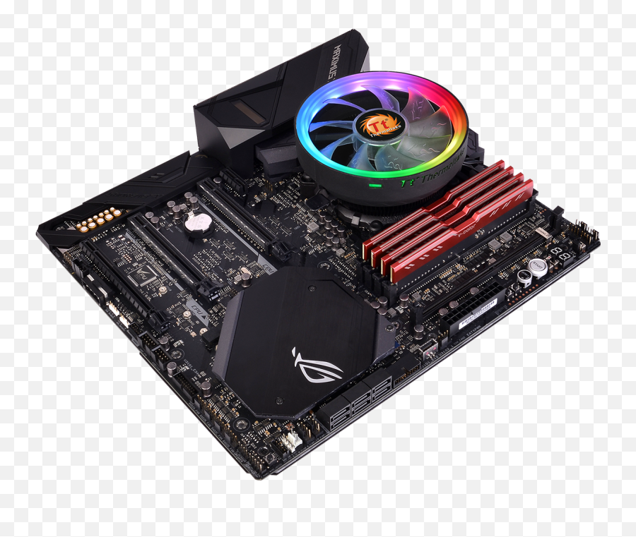 Ux100 Argb Lighting Cpu Cooler - Thermaltake Ux100 Argb Air Cooler Png,Airflow Icon 15 Installation Instructions