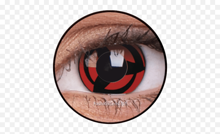 Kakashi Crazy Contact Lenses - Contact Lenses Black Colors Png,Sharingan Eye Png