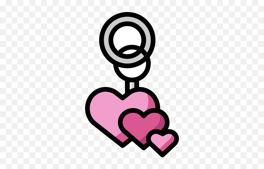 Keychain - Free Valentines Day Icons Icon Png Chaveiro Rosa,Heart Gif Icon