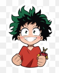 Boku No Hero Academia Izuku Midoriya Sticker U2013 Artofit - Kid Izuku Midoriya png